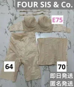 【最終お値下げ】E75 フォーシス＆カンパニー　ブライダルインナー