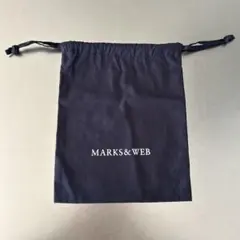 【MARKS&WEB】巾着ブラック