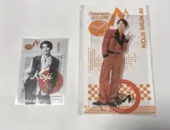 新品未開封SnowMan 向井康二 クリアステッカー　アクリルスタンド アクスタ