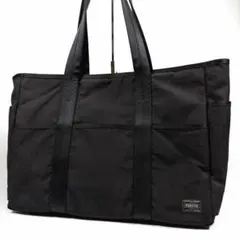 【美品】ポーター　トートバッグ　ハイブリッド　コーデュラ　ブラック　メンズ