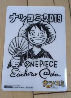 ONE PIECE ルフィ ナツコミ2019下敷き&未使用バンダナ - メルカリ