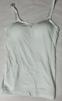 カップ付きキャミソール ホワイト・サイズＭ