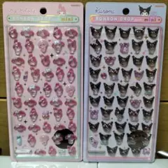 【正規品】サンリオ　ボンボンドロップシールミニ　mini　マイメロクロミ