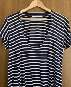 美品☆パオデロ✨カットソー　トップス　ボーダーのサムネイル