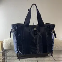 PORTER ポーター サックスバー トートバッグ A4収納 ストーム　ネイビー
