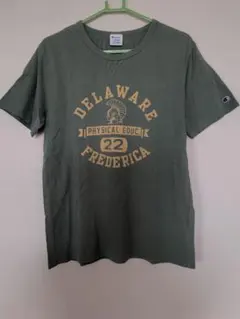 Champion チャンピオン 半袖Tシャツ カーキ Lのサムネイル