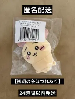【糸ほつれ有】 ちいかわ ちいかわだらけくじ E賞 ぬいぐるみバッジ