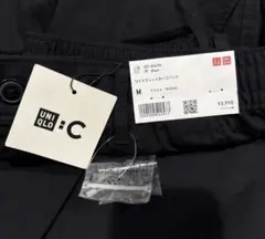 UNIQLO:C ワイドフィットカーゴパンツ　ブラック M