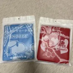 スヌーピー ふんわりタオル　２枚セット