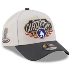 ドジャース　2025 ワールドチャンピオン　キャップ　選手着用　新品