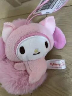 サンリオキャラクターズ 平成ふわふわ尻尾 マスコット マイメロディー マイメロ