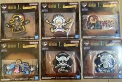 ワンピース　一番くじ　新四皇　ラバーアソート　6種　新品・未開封