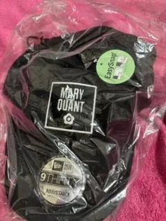 MARY QUANT ニューエラ キャップ ブラック タグ付き新品未使用匿名発送のサムネイル
