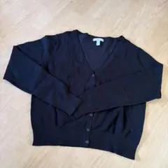 黒 Sサイズ カーディガン