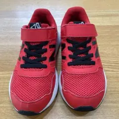 New Balance レッド スニーカー ベルクロ付き