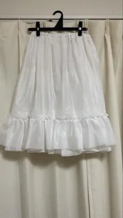 ホワイト パニエ サイズ60