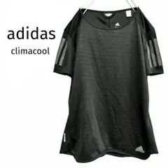 【アディダス】ロゴTシャツ トレーニングウエア フィットネス ジム ブラック M