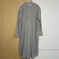 JOURNAL STANDARD relume シャツワンピース ロング グレー