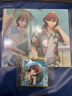 うたプリ シャニスト 2023 寿嶺二 特典前半後半缶バッジセット