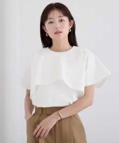 【試着のみ】ur's カットソー　titivate 汗染み防止のサムネイル