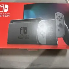 箱有り　Nintendo Switch グレー 本体　バッテリー強化版