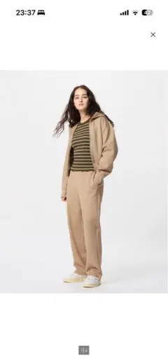 新品　UNIQLO ドライスウェットパンツ　Sサイズ