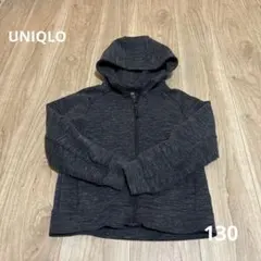UNIQLOフード付きパーカー ダークグレー