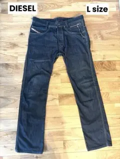 ディーゼル　DIESEL デニム　ジーパン　ダメージデニム　Lサイズ