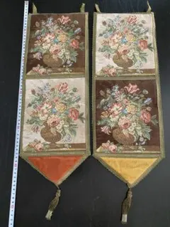 値下げ】ベルギー製 ゴブラン織りタペストリー - メルカリ