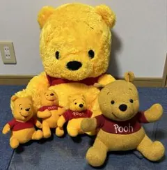 クマのプーさん　ぬいぐるみ　ミニオン　USJ ディズニー　グッズ　熊　セット販売