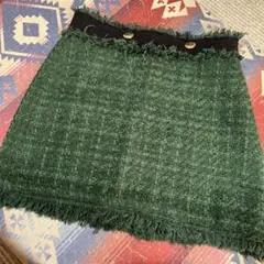 2020AW  ZARA  ザラ　ツイードミニスカート