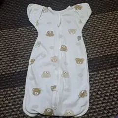 Coperta クマ柄 スワドルおくるみ Sサイズ