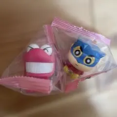 C*a様 クレヨンしんちゃん アクション仮面＆チョコビのワニ山さん　フィギュア