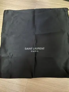 SAINT LAURENT 黒 ショップ袋　巾着袋