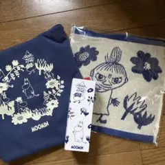 新品ジョナサン　2025 スエットトートバッグ ムーミン タオル・ボトルセット