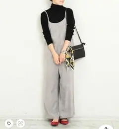 BEAUTY&YOUTH グレー サロペット Mサイズ