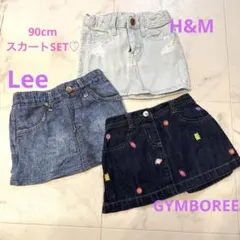 スカート　まとめ売り♡ 90cm Lee GYMBOREE H&M