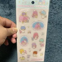 リトルツインスターズ　キラぷくシール