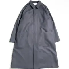 ATON DOUBLE SAXONY BALMACAAN COAT