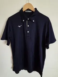Mizuno ネイビー ポロシャツ L