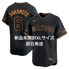 読売ジャイアンツ 坂本勇人 3rdブラック ユニホーム サイズXLのサムネイル