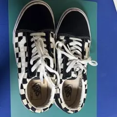 VANS Old Skool チェッカーボード スニーカー 26.5cmのサムネイル