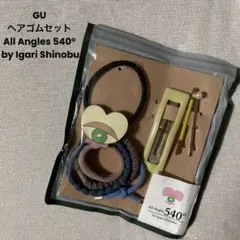 ＧＵ ヘアゴム ヘアピン セット イガリシノブのサムネイル