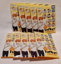 ハイキュー!! カラパレ　より道　缶バッジ 全10種【箱未開封品】おまけ付