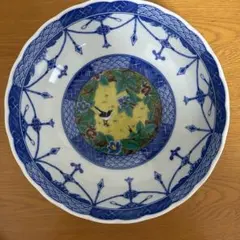 染付 色絵 鉢 菓子鉢 盛鉢　九谷焼き