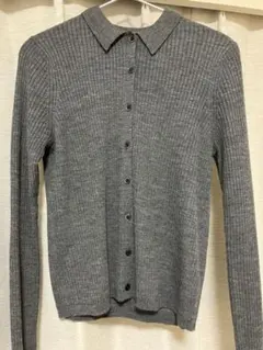 UNIQLO メラノリブポロカーディガン