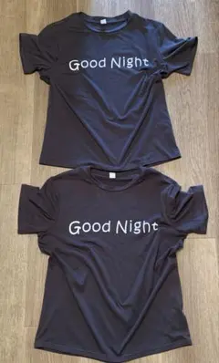 SHEIN Teen Good Night グレーシャツ 2枚セット