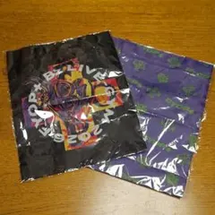 B'z FYOP+ 会場限定ガチャ ミニトート 黒&紫 2点セット 新品