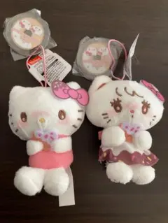 mikko×サンリオドーナツデザインマスコット キティ ムース 2種セット