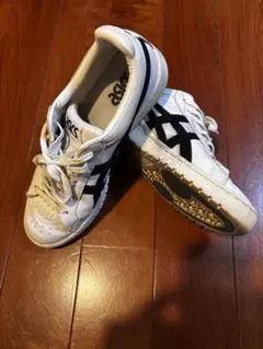 asics スニーカー ホワイト ブラックのサムネイル